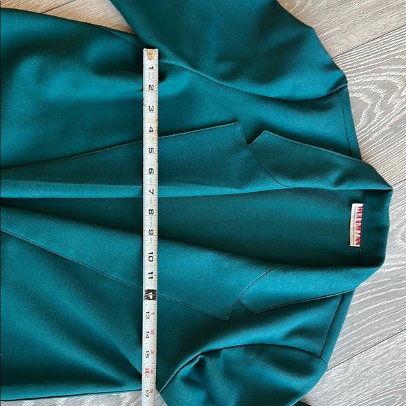 Vintage Teal Women's Blazer - Picture 2 of 6